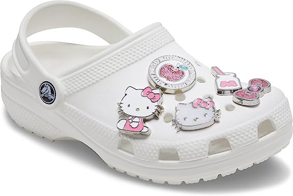Crocs Unisex Classic Hello Kitty Jibbitz Shoe Charms Clogs